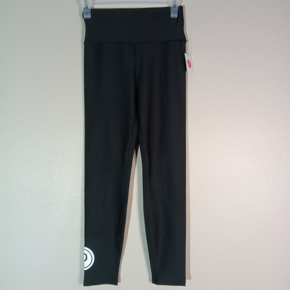 Pure Barre Pants - Pure Barre Calypso Legging Women's Black Activewear Size Medium NWT